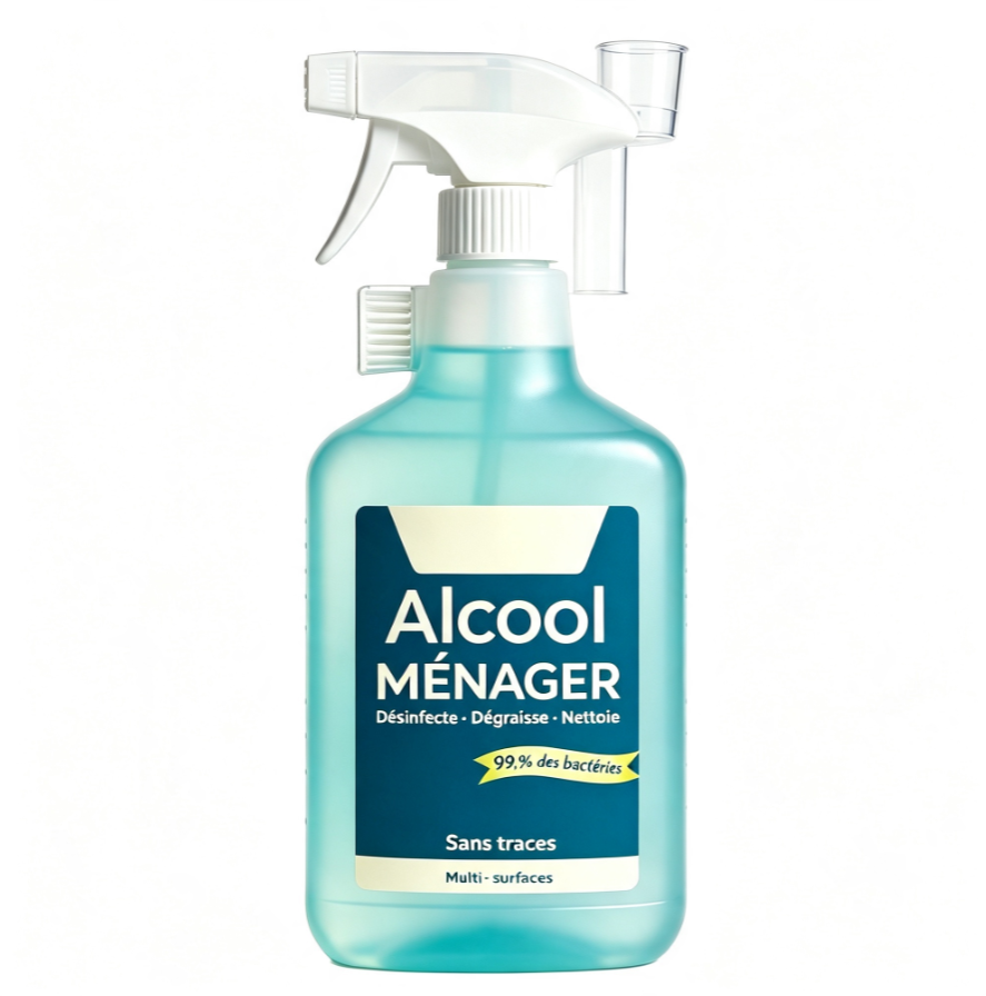 Alcool ménager désinfectant multi‑surfaces