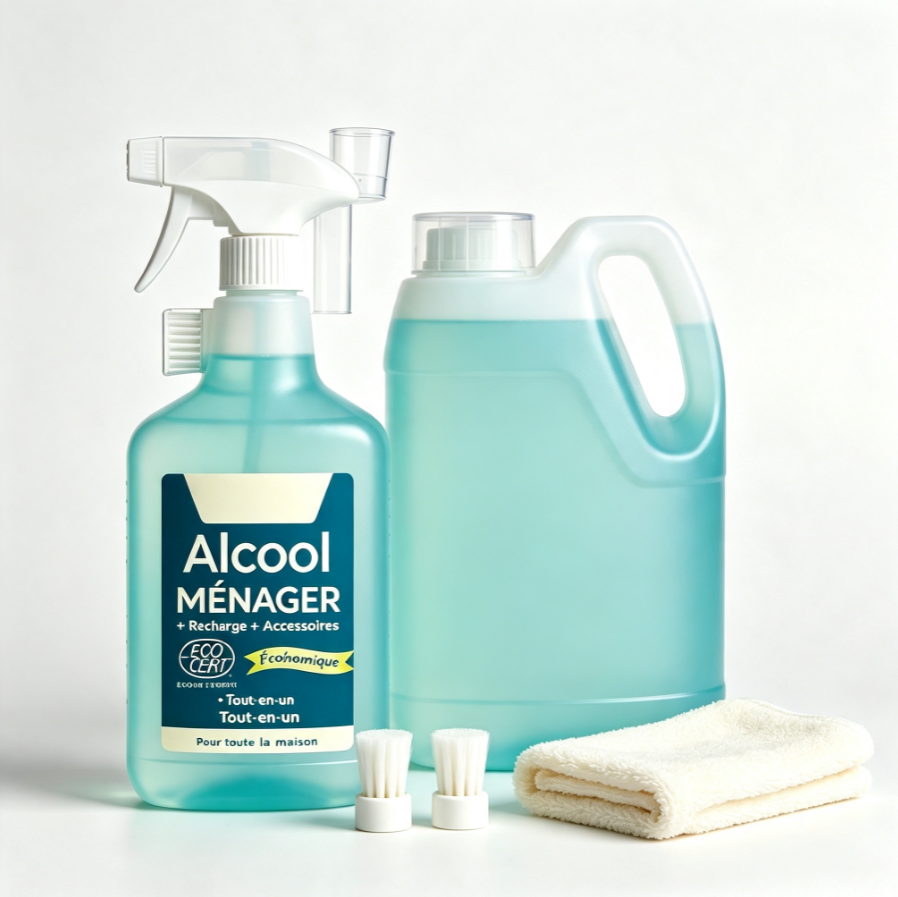 Alcool ménager désinfectant multi‑surfaces