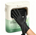 Gants de nettoyage jetables tout‑usage, distributeur pratique avec fenêtre de visualisation, pour maison et professionnel