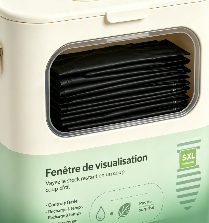 Gants de nettoyage jetables tout‑usage, distributeur pratique avec fenêtre de visualisation, pour maison et professionnel